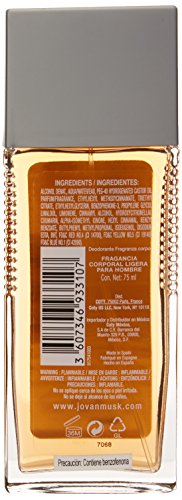 JOVAN MUSK by Jovan Body Spray 2.5 oz / 75 ml (Men)