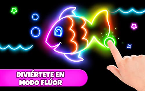 Juegos de colorear: colores, pinturas y brillo