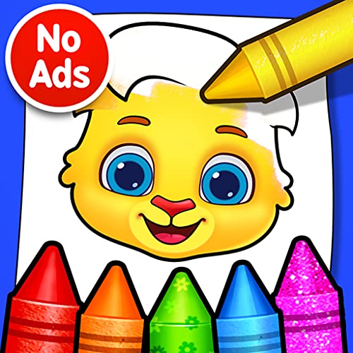 Juegos de colorear: colores, pinturas y brillo