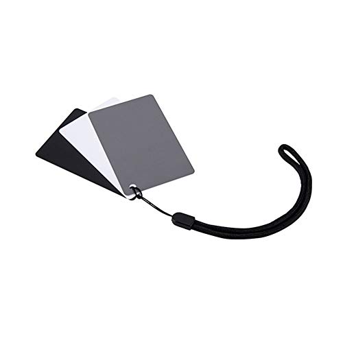 Kaavie GC-2  Set de Tarjetas 3-en-1, blanco, negro y gris, paquete de 3