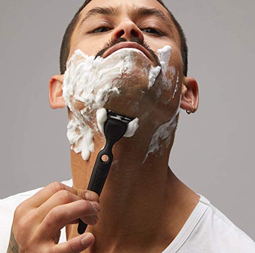 Kit de Afeitado Boldking para Hombre – Mango, 4 Cuchillas