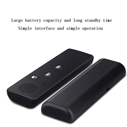 KUANDARGG Traductor De Idiomas 40 Language Smart Converter Bluetooth 4.1 Connect Traductor Bidireccional En Tiempo Real