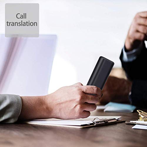 KUANDARGG Traductor De Idiomas 40 Language Smart Converter Bluetooth 4.1 Connect Traductor Bidireccional En Tiempo Real