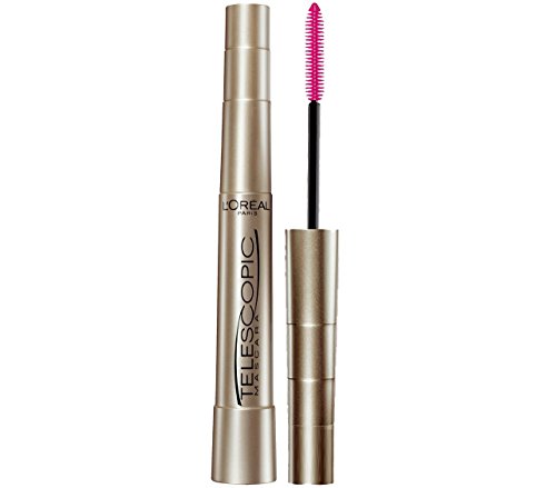 L 'Oreal Telescopic máscara mirada intensa, iluminador #910 Blackest Black