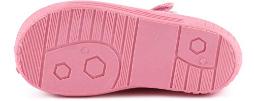 Ladeheid Zapatillas Zapatos Calzado Niña LARW004 (Polvo Rosa/Bogen, 25 EU)