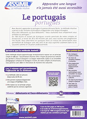 Le portugais. Con 4 CD Audio. Con CD Audio formato MP3: 1 (Senza sforzo)