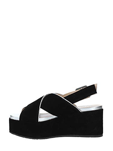 Liu-jo S19049PX002 Sandalias Altos Mujeres Negro 36