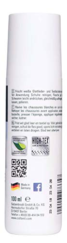 Loción Especial Para Zapatos Blancos Collonil Sneaker White 100 ml