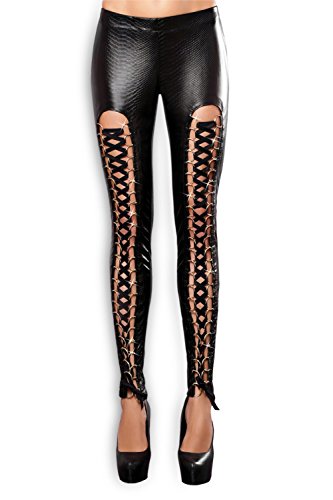 Lolitta Dessous - Leggings - para Mujer Negro L/XL