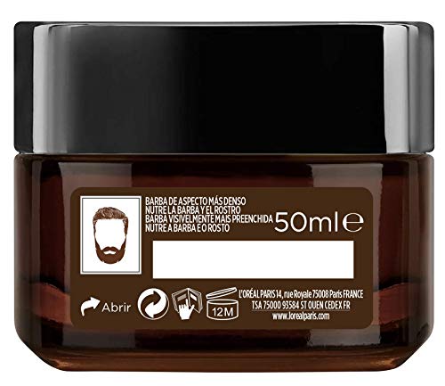 L'Oréal Crema Nutritiva Para Barba Absorción Rápida 240 g