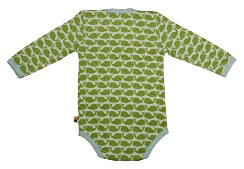 loud + proud 202, Baby Body unisex, Verde (Moos ), 62/68 EU