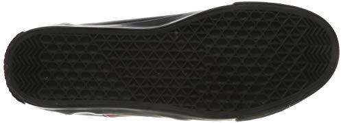Love Moschino Scarpad.Gomma 30 Mm, Nappa PU, Zapatillas de Gimnasia para Mujer, Negro (Nero 000), 40 EU