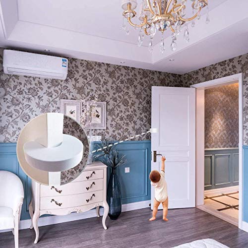Luchild 8pcs Tope Clip Protector Puerta Dedos Espuma tope puerta bebe Seguridad Puertas Niños