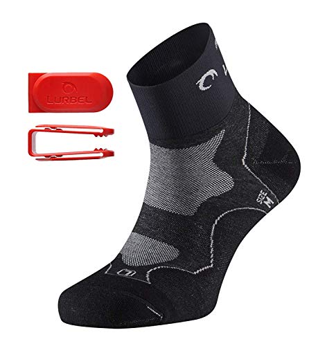 Lurbel Distance - Calcetines para hombre, Negro, 43-46 (Taille Fabricant : L)