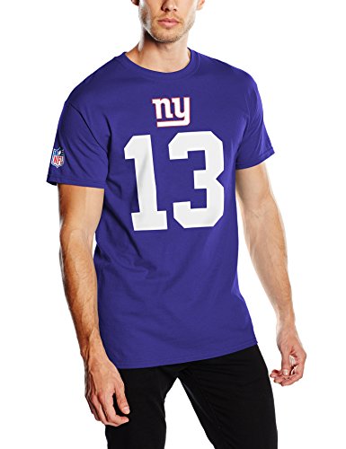 Majestic Giants Beckham Jr 13 Camiseta, Azul, XX-Large para Hombre