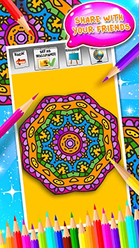 Mandala para colorear