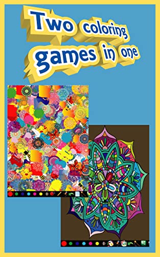Mandala para colorear para niños y adultos - divertido y relajante juego de colorear para niños y niñas Cualquier Edad