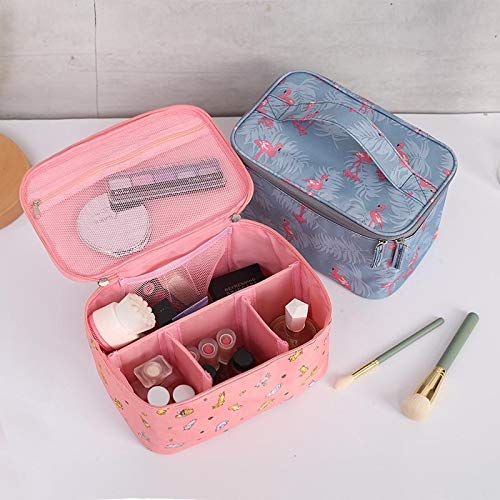 Maquillaje Bolsa Multifunción de viaje Bolsa de Cosméticos maquillaje de las mujeres Bolsas Artículos de higiene femenina Organizador impermeable sStorage Maquillaje Casos ( Color : White perfume )