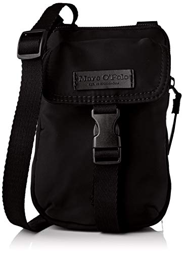 Marc O'Polo Luela, Bag S-Bolsa para Crossbody para Mujer, negro, Einheitsgröße