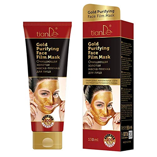 Mascarilla Facial Limpiadora de Oro, TianDe 50116, "Oro Puro" en el Cuidado de la Piel