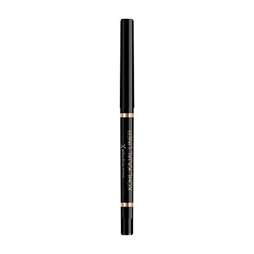 Max Factor, Delineador de ojos (Tono: 001 Black, Gama Negros) - 5 gr.