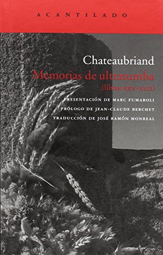 Memorias de ultratumba (El Acantilado)