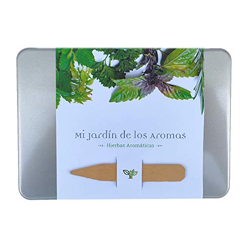MI JARDÍN DE LOS AROMAS -Colección 9 variedades de Hierbas Aromáticas -Garden Pocket