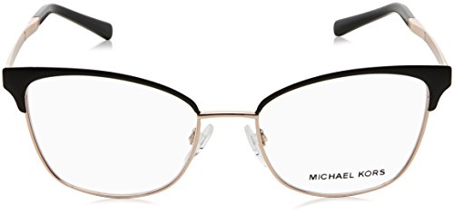 Michael Kors Adrianna IV Gafas de sol, Black/Rose Gold, 51 para Mujer