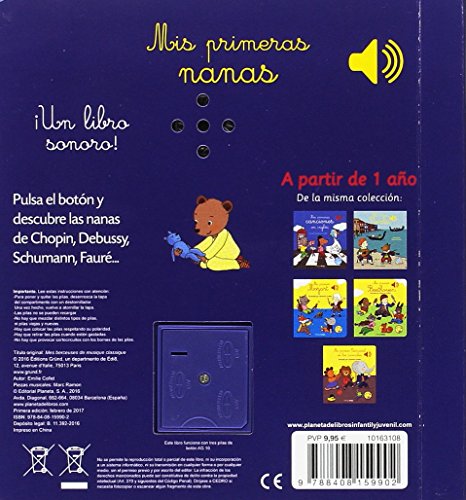Mis primeras nanas (Libros con sonido)