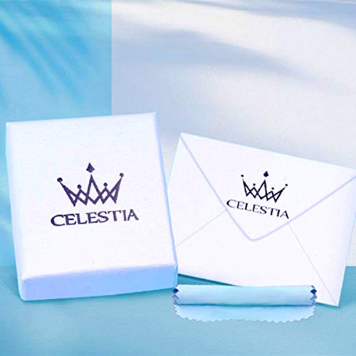 Mujeres Memorial Collares para Cremains, Cruz Colgante de Plata de ley 925 para Cenizas de Mascotas, Cremación Joyas de CELESTIA, Recuerdo del Cariño, con Embudo Relleno
