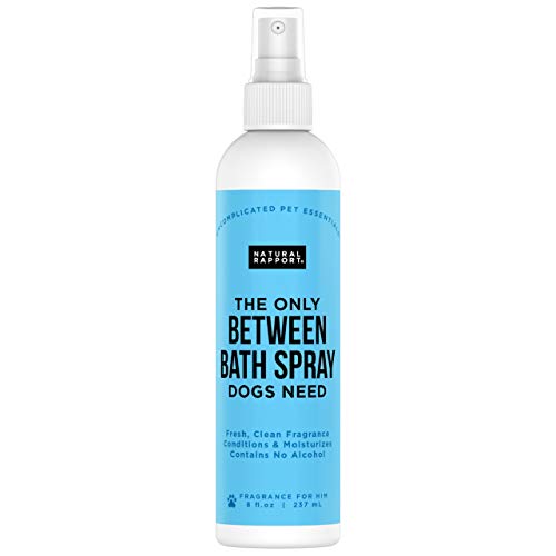 Natural Rapport Colonia Perro Macho – Espray Desodorante Acondicionador Perro Uso Entre Baños – Perfume Elimina Olor a Orina de Mascotas – Neutralizador de Olores Entre Baños para tu Perro