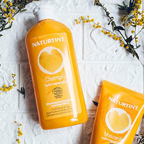 Naturtint Eco Champú Nutrición, Limpia y Repara Profunda Cabellos Secos 330ml