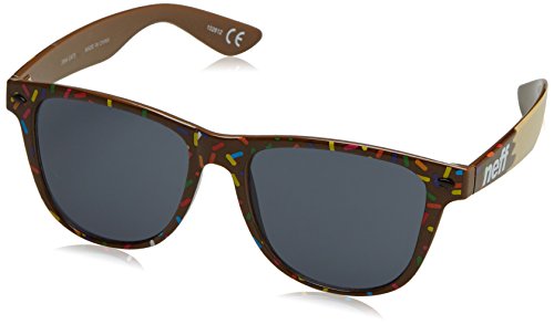 Neff QNF0302 Gafas de sol, Chocolate Donut, 55 Unisex