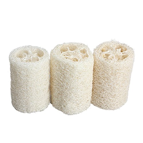 nikgic Natural Loofah Esponja Ducha Exfoliante Corporal Rascador De Espalda Depurador Loofah Esponja Estropajo Cepillo