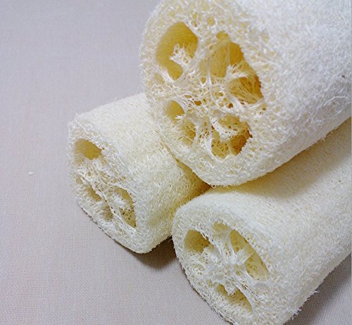 nikgic Natural Loofah Esponja Ducha Exfoliante Corporal Rascador De Espalda Depurador Loofah Esponja Estropajo Cepillo