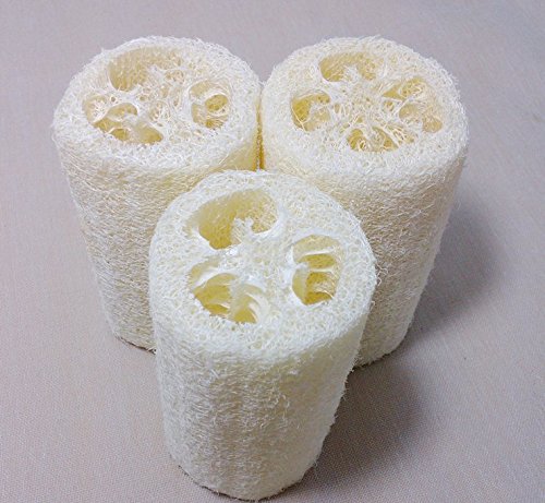 nikgic Natural Loofah Esponja Ducha Exfoliante Corporal Rascador De Espalda Depurador Loofah Esponja Estropajo Cepillo