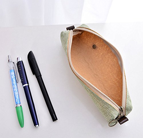 nikgic3 pcs/set Nouvelle Mode caja de lápices Cactus New Fashion Pencil Case Creative Cartoon Primary and Secondary School Pencil Pencil Gift promoción Children Stationery Bags 4 * 4 * 19.5 cm
