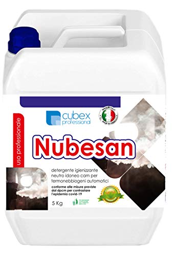 Nubesan 5 kg – Limpiador higienizante neutro idóneo Cam para nebulizadores