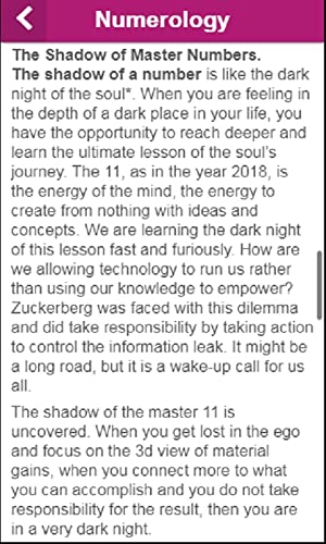 Numerology