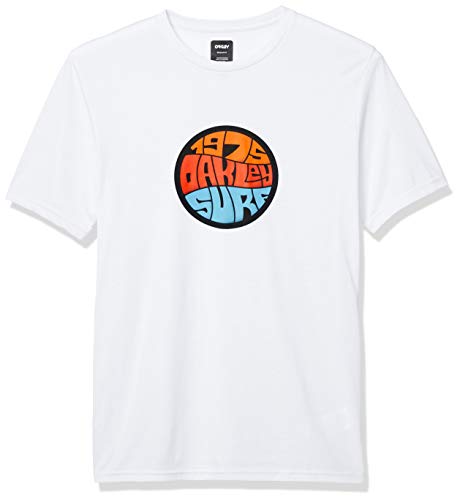 Oakley Graffiti 1975 Ss Camiseta para hombre, color blanco, M