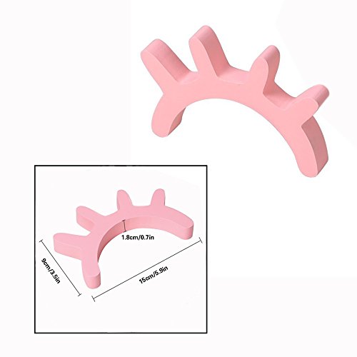OFKPO Pegatina de Pared,Estilo Escandinavo Delgada Etiqueta de la Pared de Madera Habitación de los Niños Tienda de Ropa para Niños (Rose)