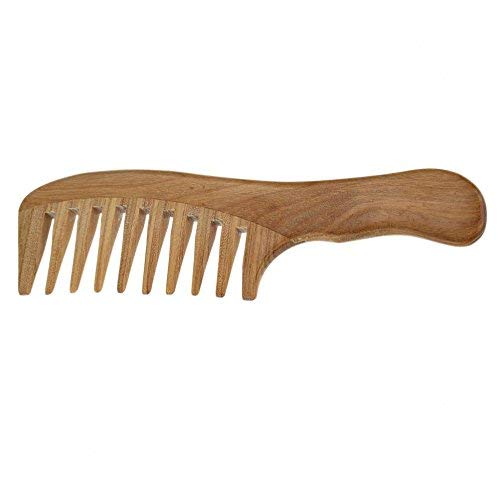 OFKPO Peine de Pelo, Antiestático, Aroma Natural de Pelo Detangler, Hecho a Mano.