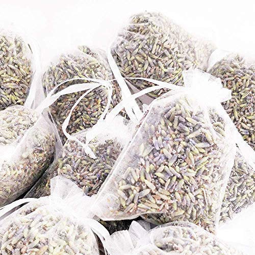 OLILLY Cosecha 2019-12 x Saquitos de Lavanda de Provenza (Blanco, 12 Saquitos)