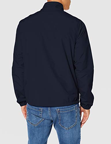 ORIGINAL PENGUIN Lightweight Sticker Pete Blouson Chaqueta, Azul (Dark Sapphire 413), Small para Hombre