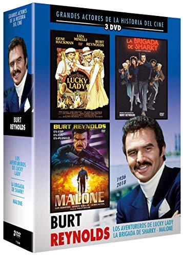 Pack Burt Reynolds - Malone + La Brigada de Sharky + Los Aventureros de Lucky Lady [DVD]