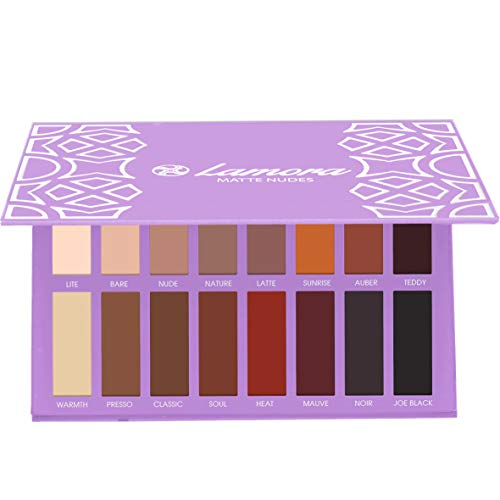 Paleta De Sombras De Ojos Profesionales - Paleta Maquillaje - Altamente Pigmentados 16 Colores Mate