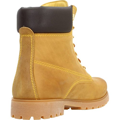 Panama Jack Panama 03 C1 - Náuticos de cuero hombre, color amarillo, talla 44