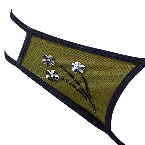 Pechugona Atractiva de la Ropa Interior de la Ropa Interior de señora Sexy Lingerie Loción Abrir Archivo Conjunto de Pecho de Apoyo Creados Mujer Sensual Piezas de uñas (Verde) L-Tamaño