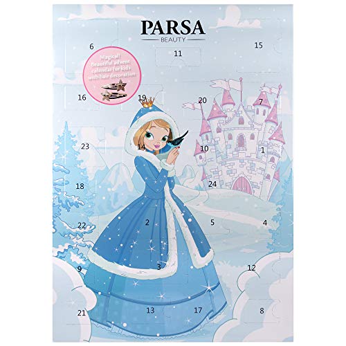 Pelo joyas/Cabello Accesorios de calendario de Adviento 2020 para niñas de PARSA Beauty