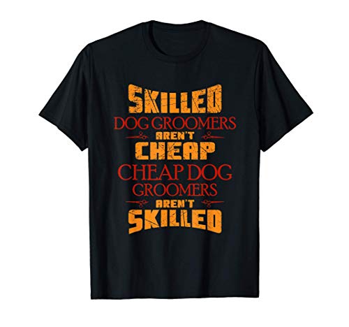 Perro Mascota Peluquería Caliente Peluquería Salón Estilista Camiseta